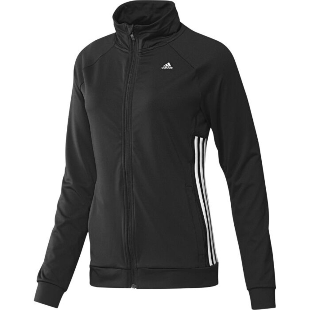 Adidas Climalite Black Full Zip Track Jacket || Women’s Size Small
